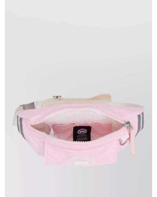 Canada Goose Pink Technical Fabric Belt Bag for men