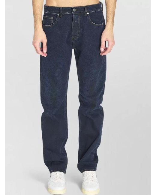 Golden Goose Deluxe Brand Blue Denim Slim-Fit Jeans for men
