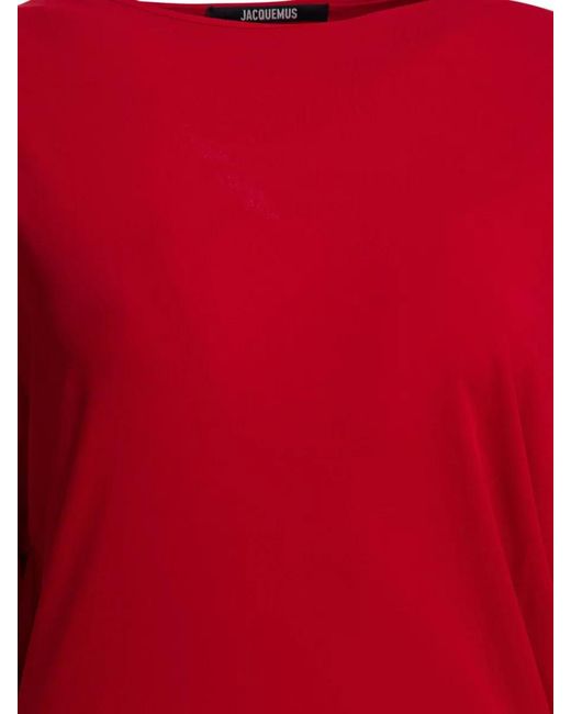 Jacquemus Red Mini Dress