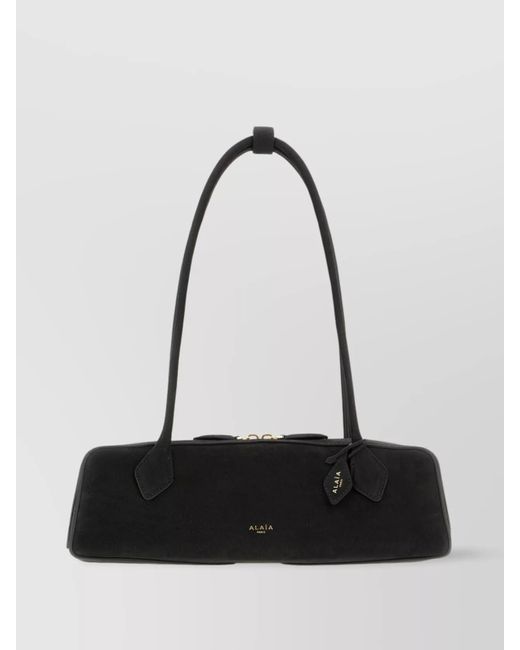Alaïa White Shoulder Bags Double Handles Rectangular Shape