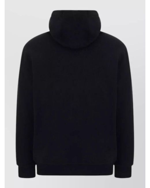Burberry Black Cotton Hoodie for men