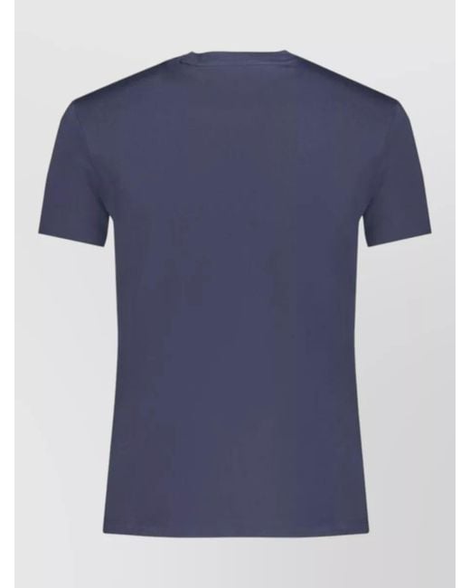 Timberland Blue Cotton T-Shirt for men