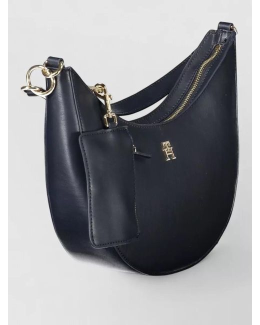 Tommy Hilfiger Blue Polyethylene Shoulder Bag