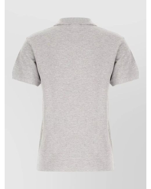 Maison Kitsuné White Regular-Fit Polo Shirt