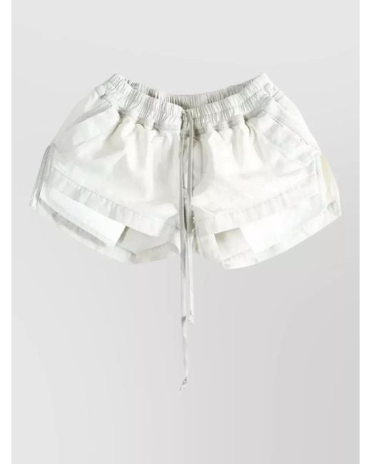 Rick Owens Multicolor Boxer Pants Hem Detail Side Pockets