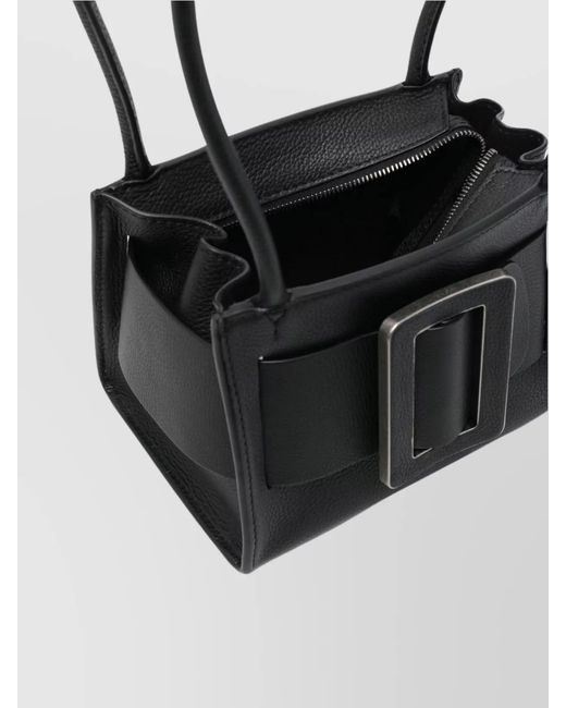Boyy Black Bobby 18 Soft Leather Shoulder Bag