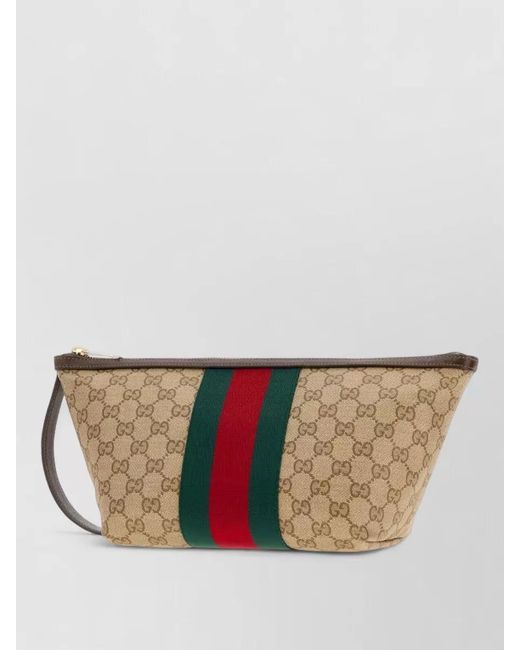 Gucci Multicolor Canvas Clutch Bag for men