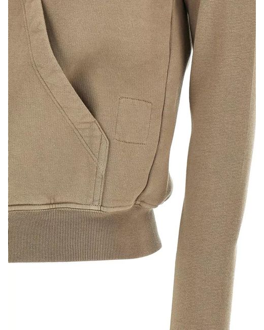 Rick Owens Natural Mountain Sweat Sweatshirt