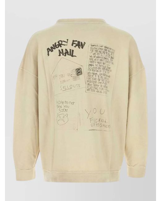 Our Legacy Natural Cotton Sweatshirt for men