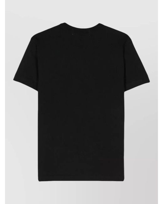 Comme des Garçons Black Cotton Logo T-Shirt for men