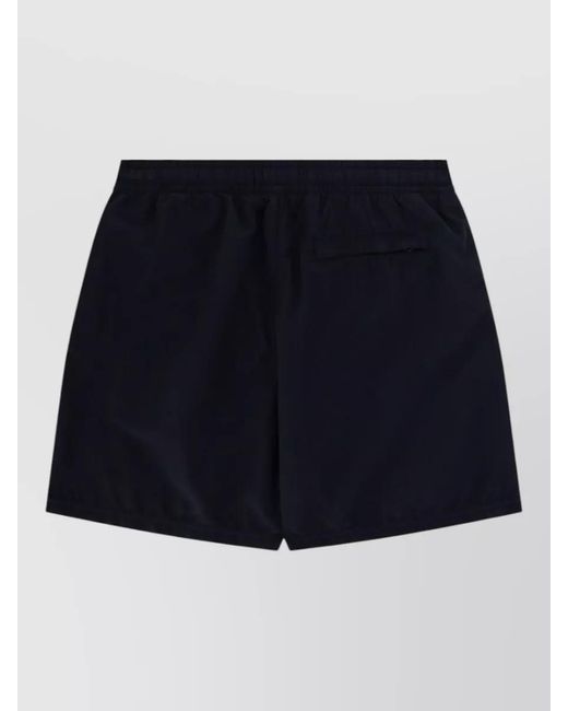 Stone Island Blue Shorts Back Pocket Side Pockets for men