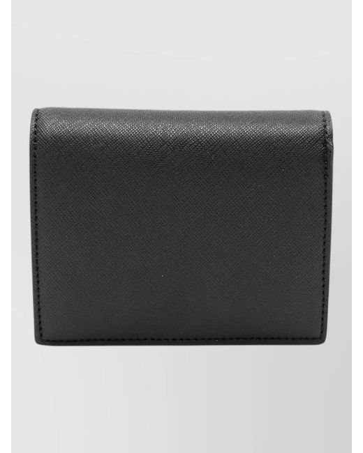 Vivienne Westwood Black Orb Logo Bifold Wallet