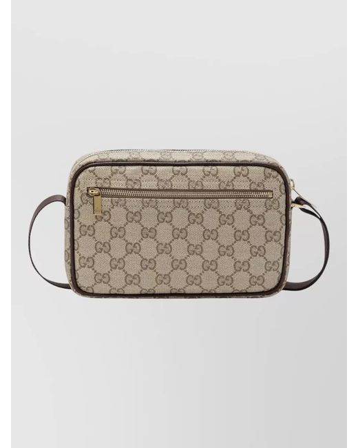 Gucci Multicolor Coat Adjustable Strap And Front Stripe Detail for men