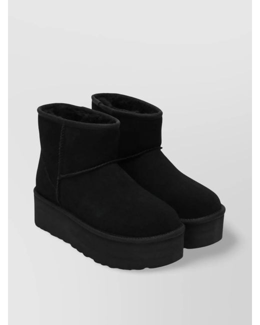Ugg Black Sneakers W Classic Mini Platform Eur
