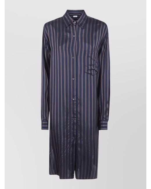 dries van noten blue dress Dries Van Noten Dalba Dress-Blue Blue main image 0