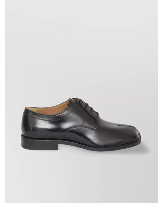 Maison Margiela Gray Split Toe Leather Lace-Up Shoes for men