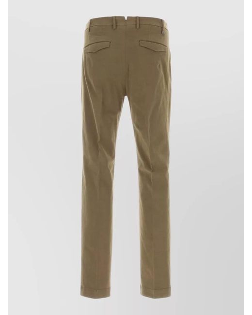 PT Torino Natural Stretch Cotton Slim Pants Mid Rise for men
