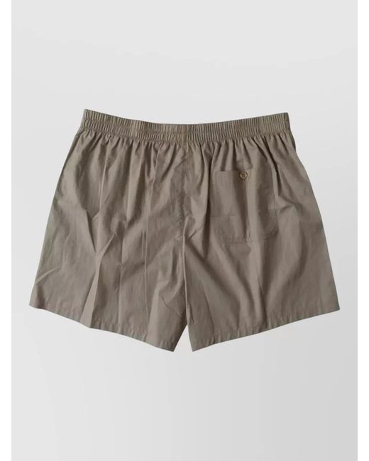 Dolce & Gabbana Gray Cotton Regular Boxer Shorts for men