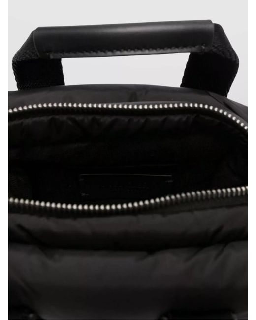 Moncler Black Caradoc Micro Quilted Tote Bag