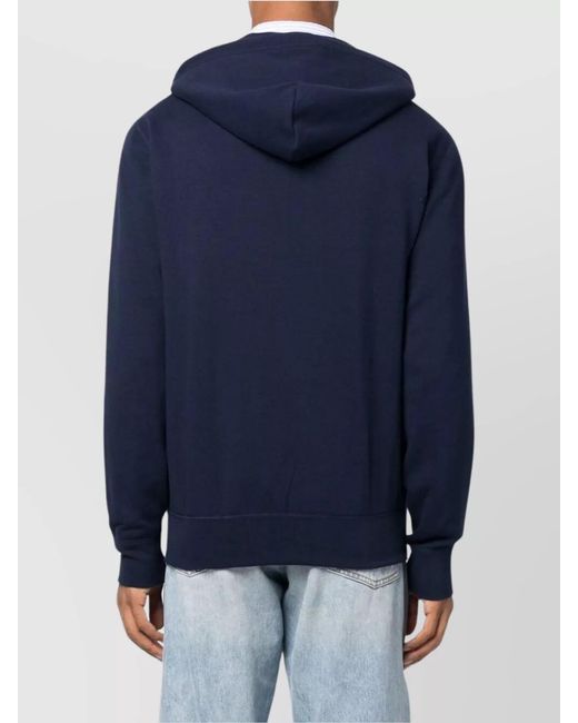 Polo Ralph Lauren Blue The Cozy Hooded Sweater for men
