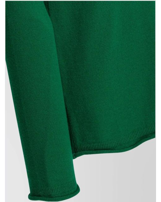 Comme des Garçons Green Wool Crewneck Sweater for men