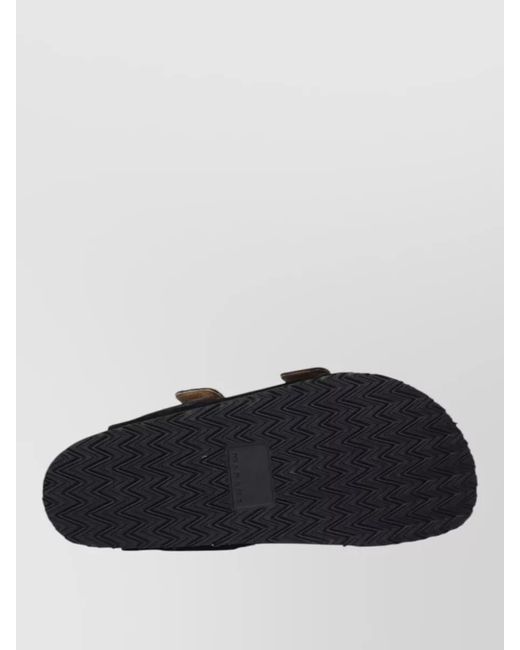 Isabel Marant Black Leather Sandals for men
