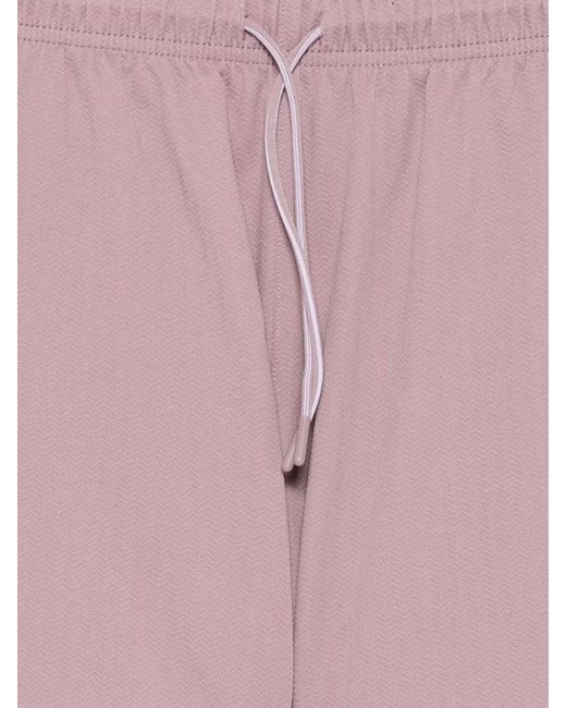 Emporio Armani Pink Swim Shorts Back Pocket Detail Design for men