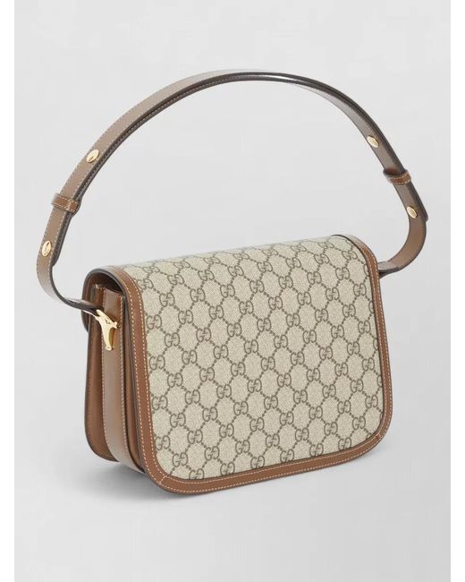 Gucci Gray Horsebit 1955 Shoulder Bag Top Handle