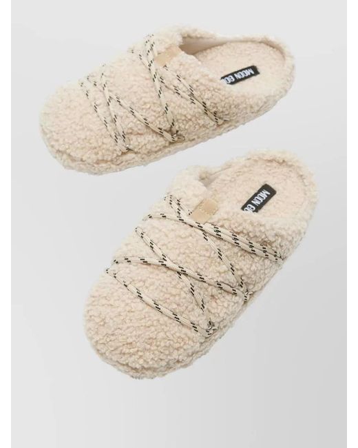 Moon Boot Multicolor Teddy Slippers