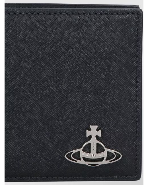 Vivienne Westwood Black Leather Cardholder