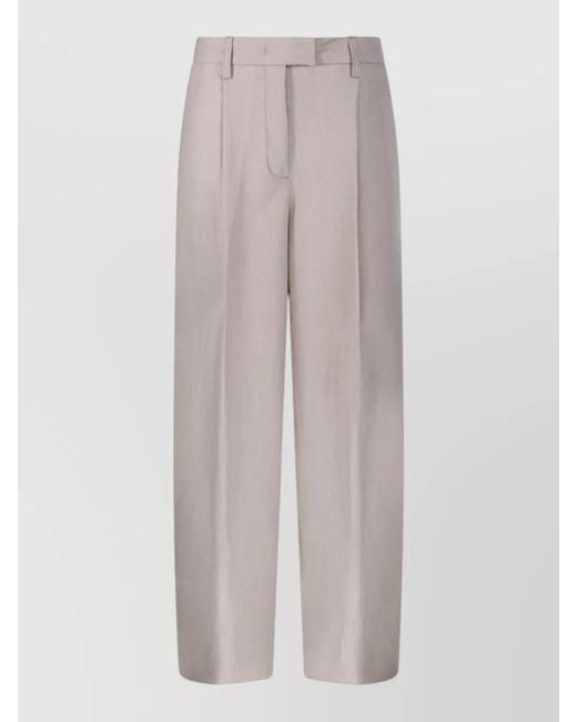 Thelatest White Wide-Leg Trousers
