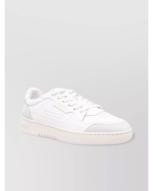 Axel Arigato White Leather Low-Top Sneakers