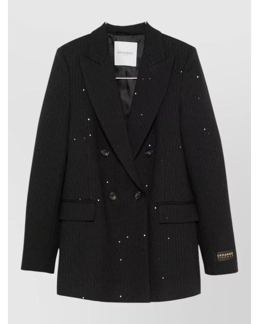 ERMANNO FIRENZE Black Blazer