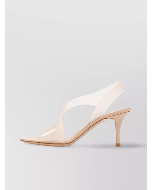 Gianvito Rossi White Pvc Metropolis Sandals