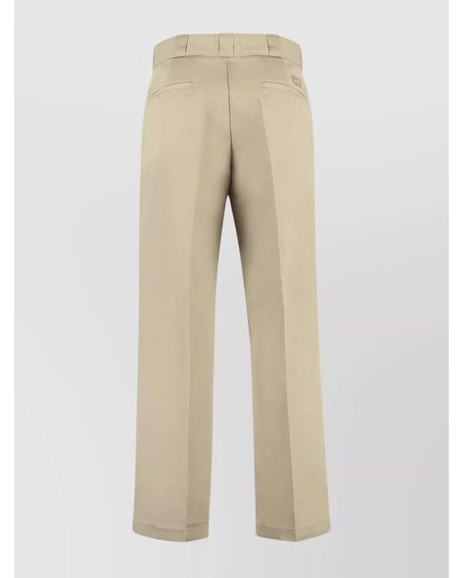 Dickies Natural Cotton Blend Trousers for men