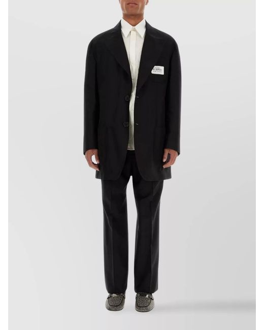 Dolce & Gabbana White Silk Shirt for men