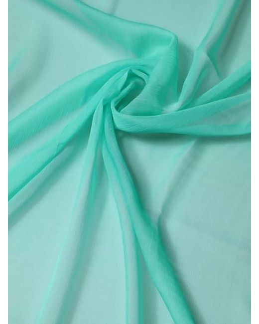 Dolce & Gabbana Green Silk Stole Neck Wrap Shawl for men