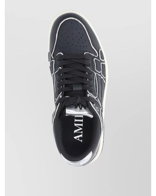 Amiri Multicolor Leather Low-Top Sneakers for men