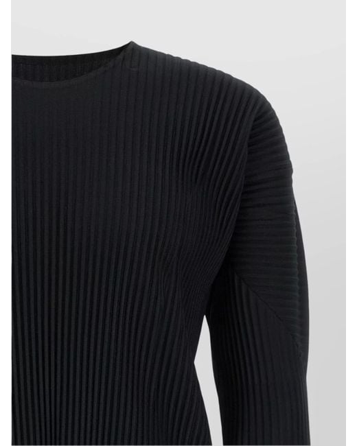 Homme Plissé Issey Miyake Blue T-Shirt for men