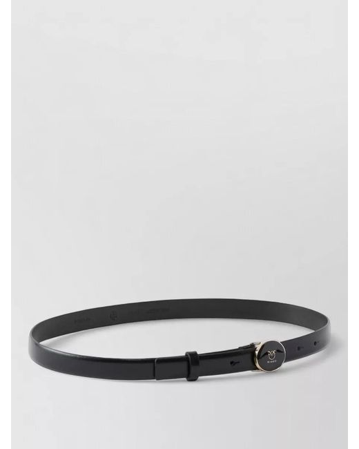 Pinko White Round Enamel Belt