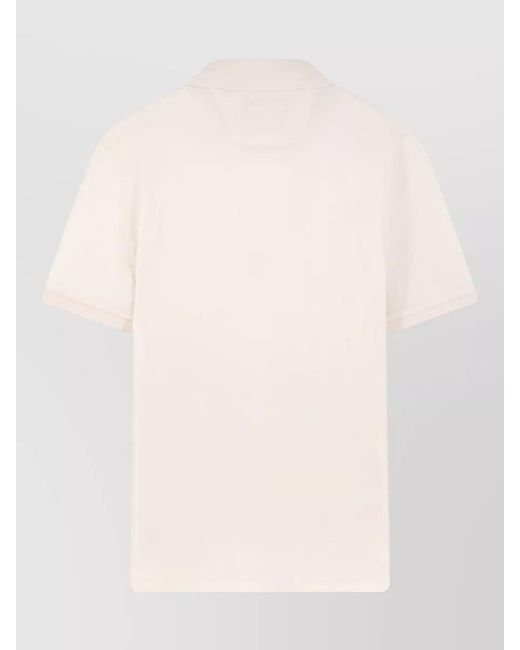 Boss Natural Ribbed Collar Regular-Fit Polo Shirt for men