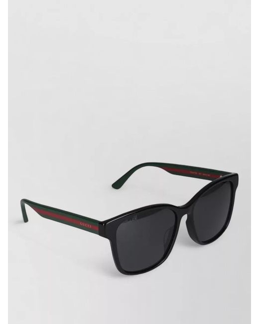 Gucci Black Sunglasses Gg0417Sk Square Frame Lenses