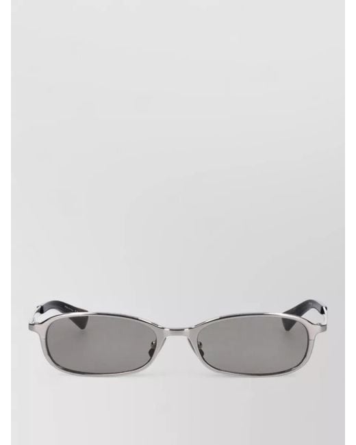 Saint Laurent Gray Acetate Sunglasses
