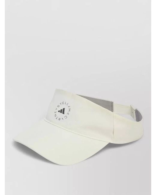 Adidas By Stella McCartney Natural Performance Sports Visor Curved Brim Design
