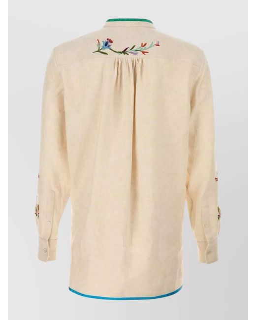 Valentino Garavani Natural Linen Shirt for men