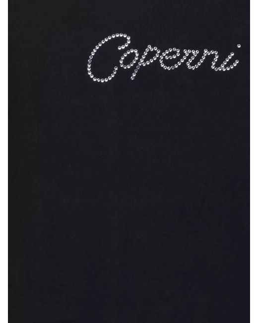 Coperni Black Cotton Short-Sleeve T-Shirt