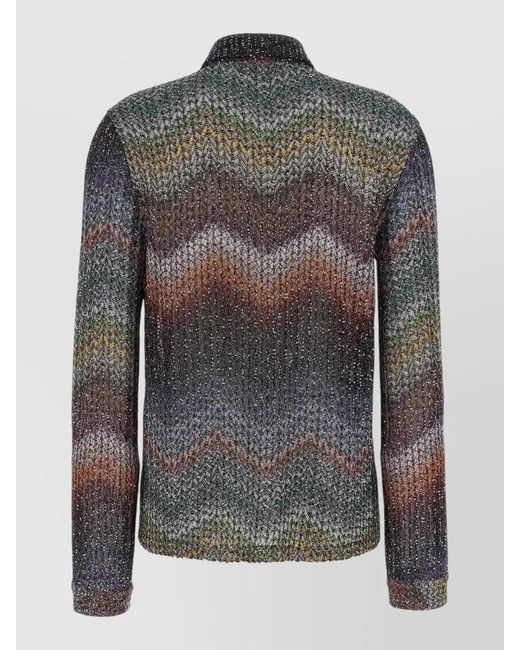 Missoni Black Lamé Shirt