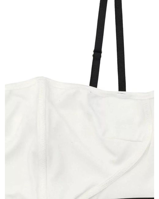 Tom Ford White Logo-Detail Underwire Bra