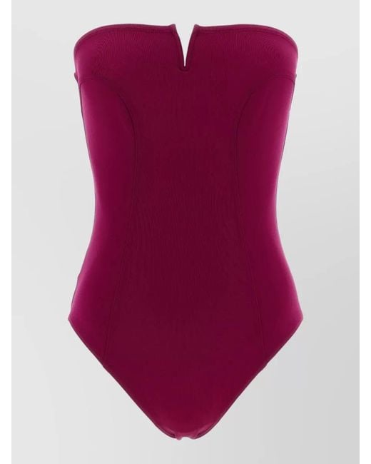 Eres Purple Apparence One-Piece Swimsuit