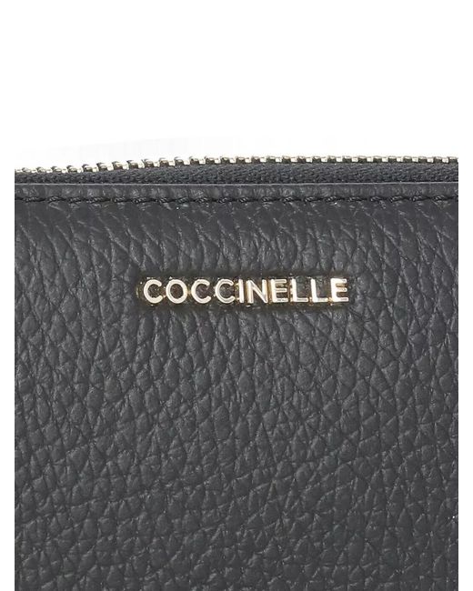 Coccinelle Gray Leather Wallet